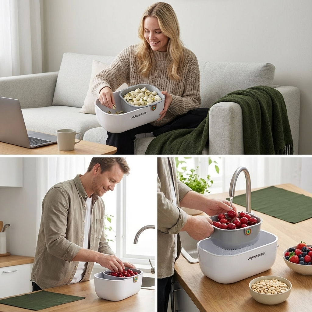 Practical Snack Bowl
